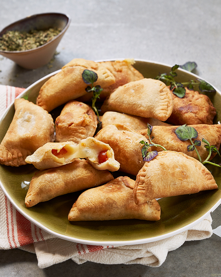 Provolone and Cherry Tomato Empanadas | Bertolli Olive Oil