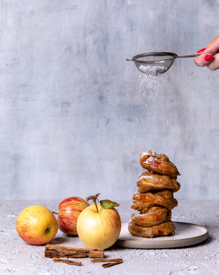 Spiced Apple Fritters | Bertolli Olive Oil