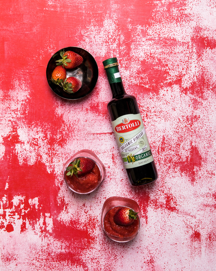 Strawberry &amp; Balsamic Daiquiri | Bertolli Olive Oil