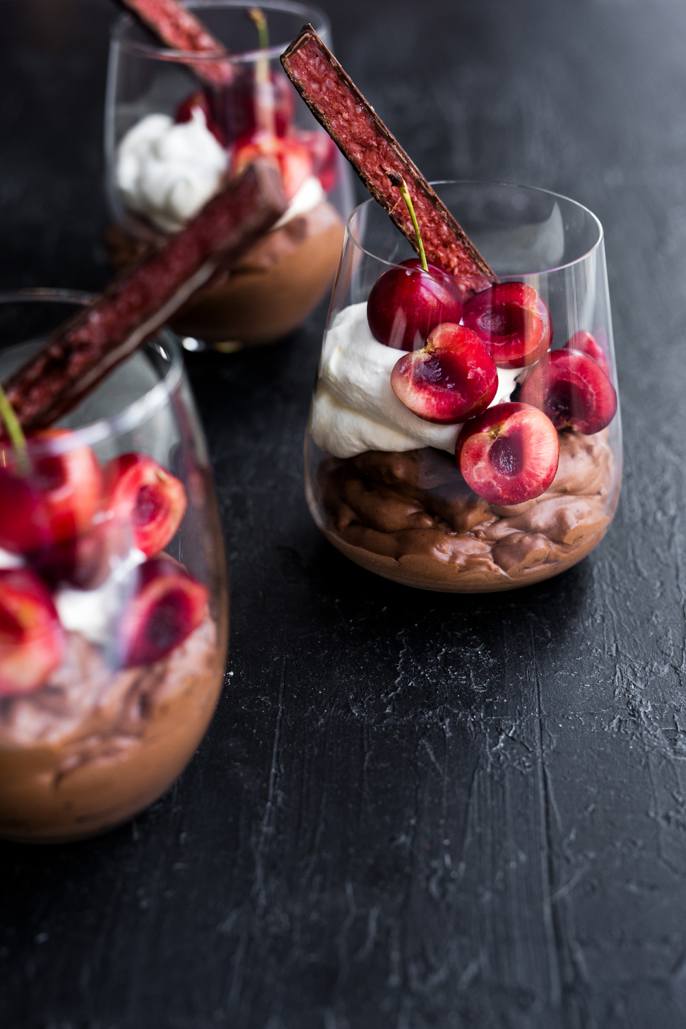 Cherry Chocolate EVOO Mousse | Bertolli Olive Oil