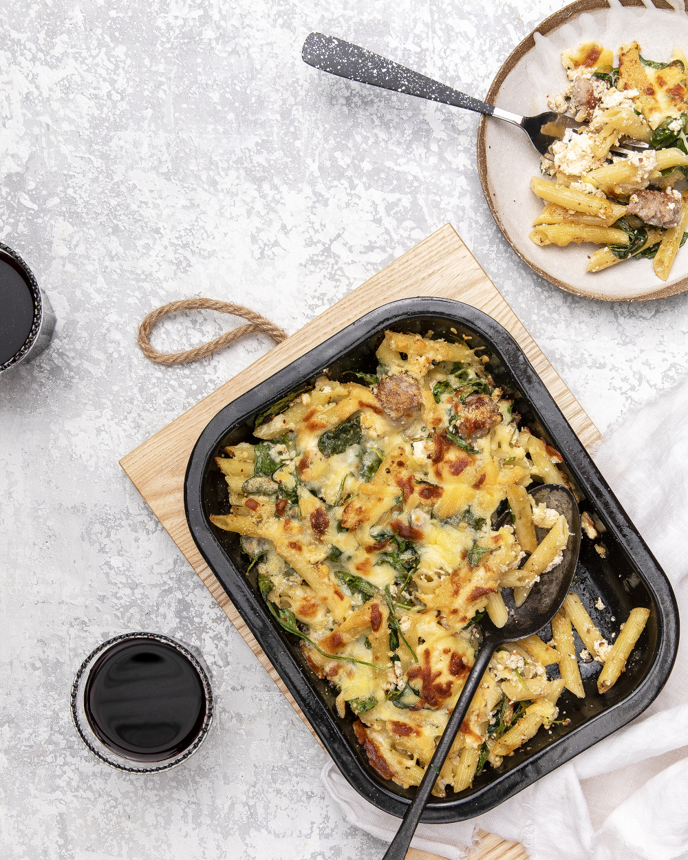 Italian Sausage and Ricotta Pasta Bake | Bertolli Olive Oil