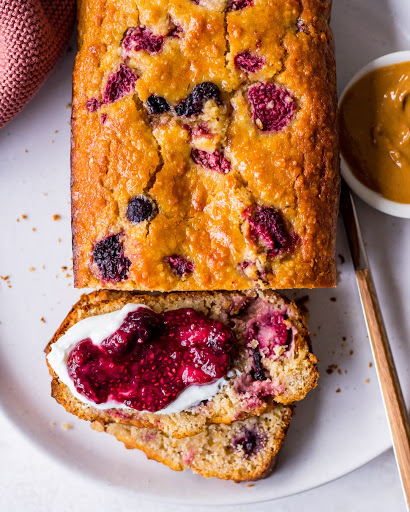 Berry, Lemon & Yoghurt Loaf | Bertolli Olive Oil