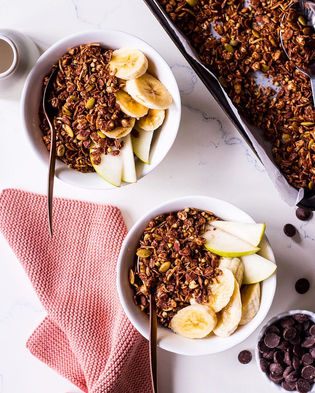 Chocolate Olive Oil Granola | Bertolli Olive Oil
