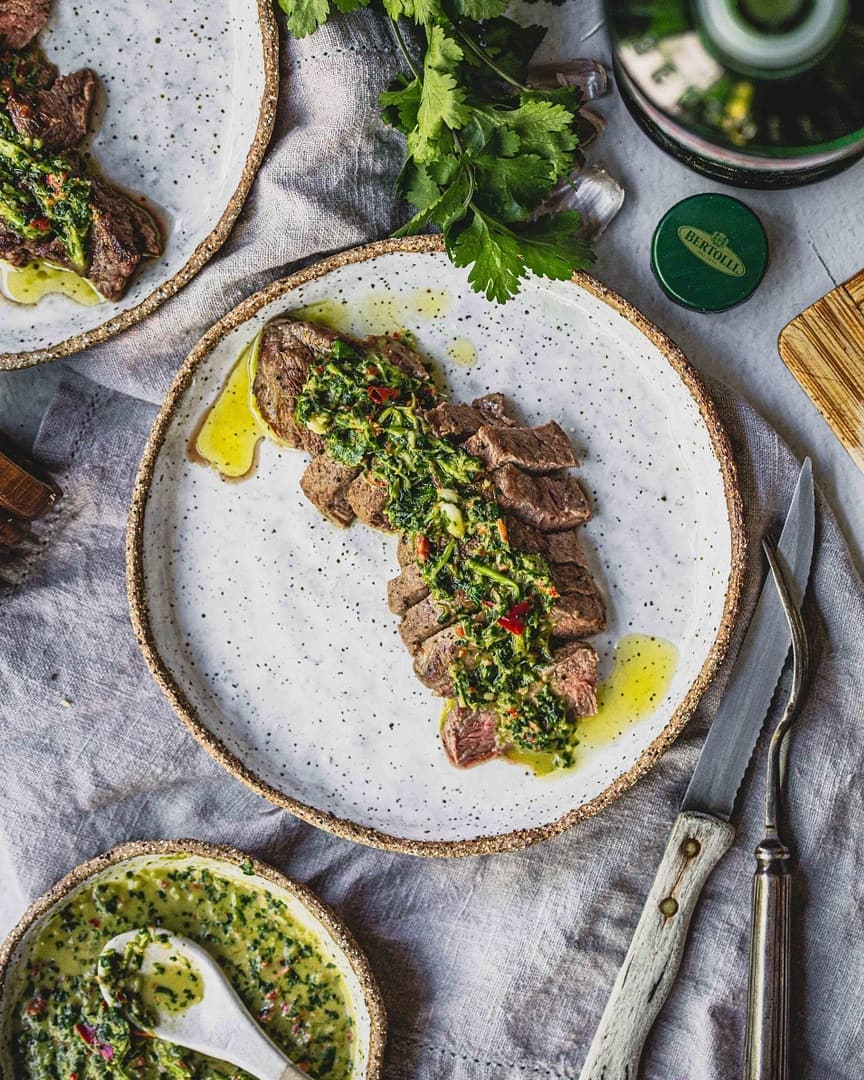 Coriander Chimichurri with Olive Oil | Bertolli Olive Oil