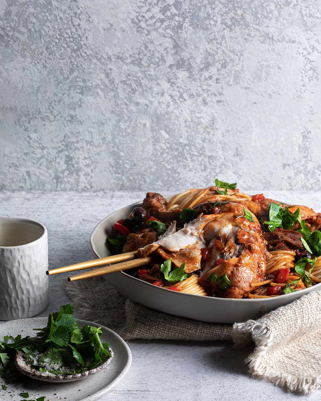 Slow Cooker Chicken Cacciatore | Bertolli Olive Oil