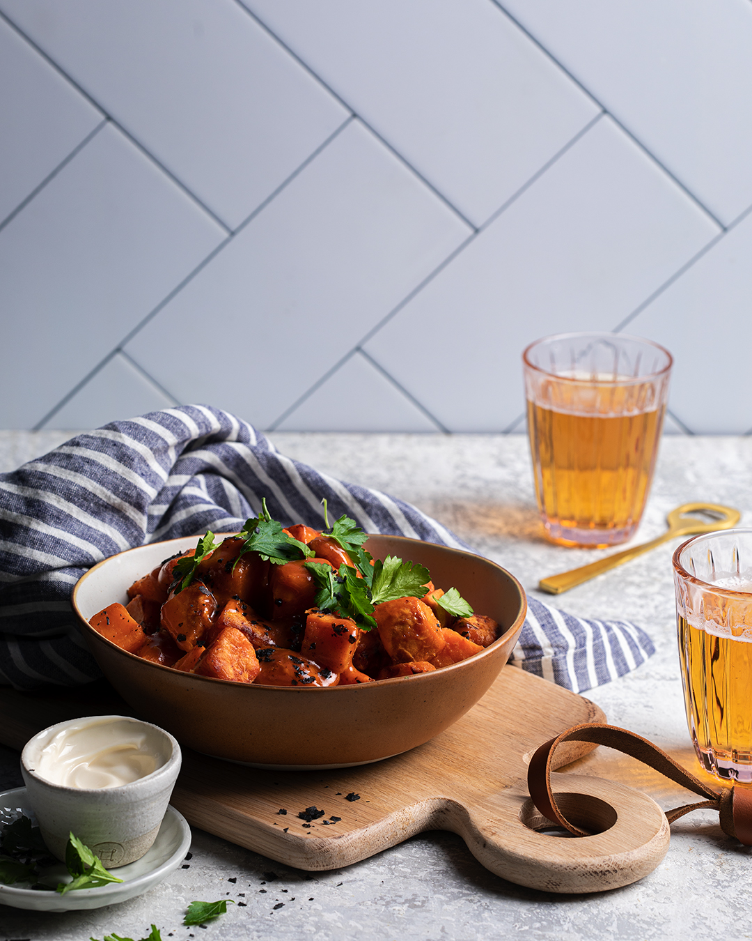 Sweet Patatas Bravas | Bertolli Olive Oil