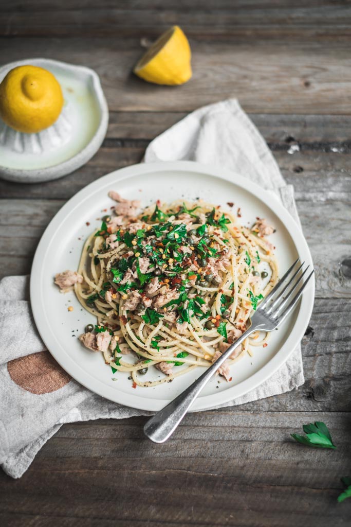 Easy Tuna Pasta For One | Bertolli Olive Oil