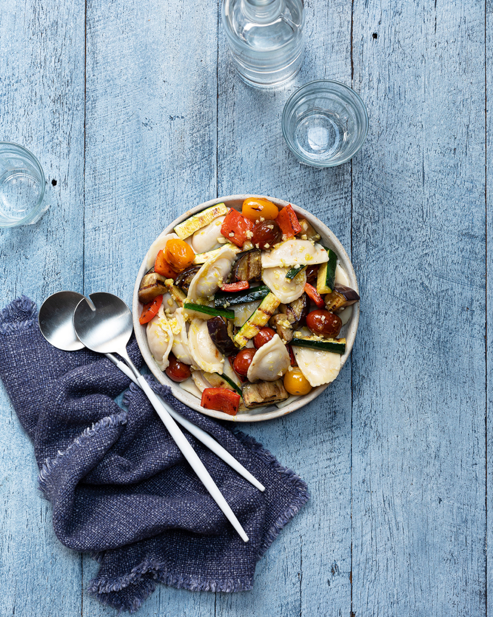 Mediterranean Agnolotti Salad | Bertolli Olive Oil