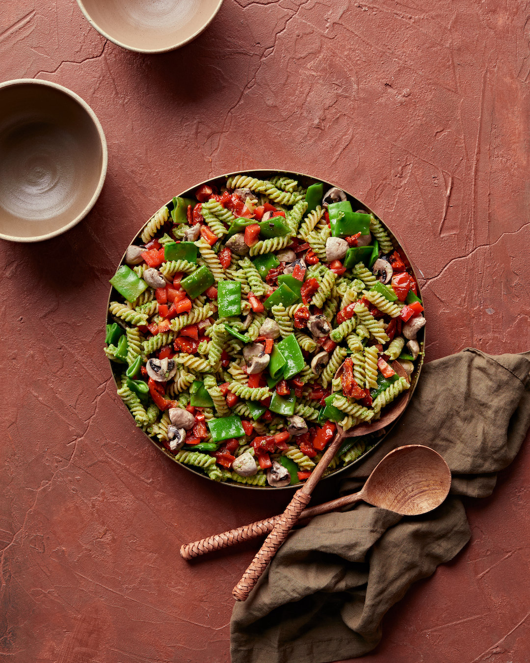 Macadamia Pesto Pasta Salad | Bertolli Olive Oil